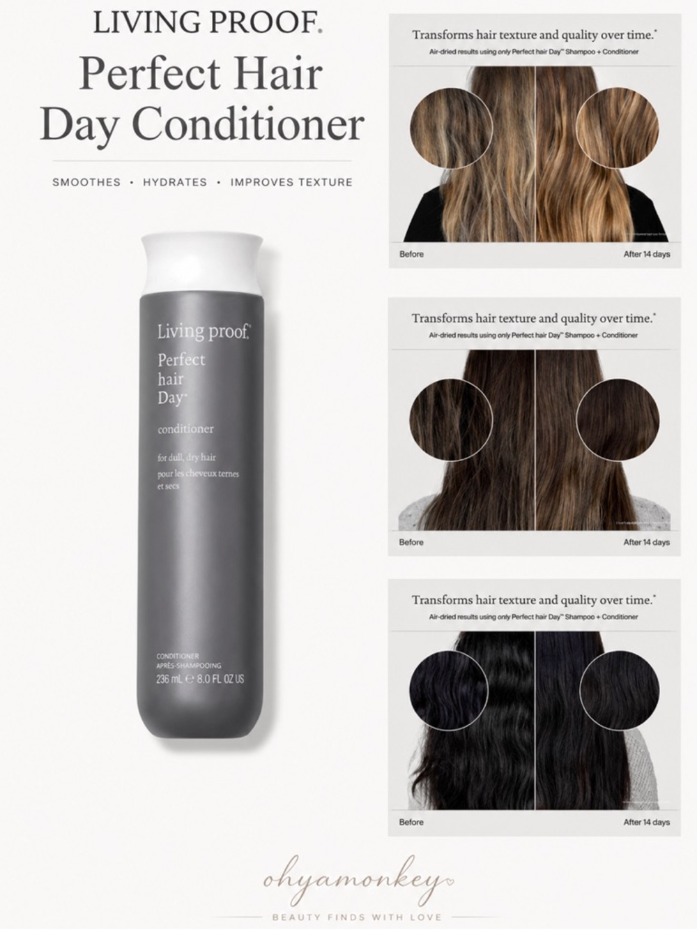Living Proof Perfect Hair Day Conditioner 8oz